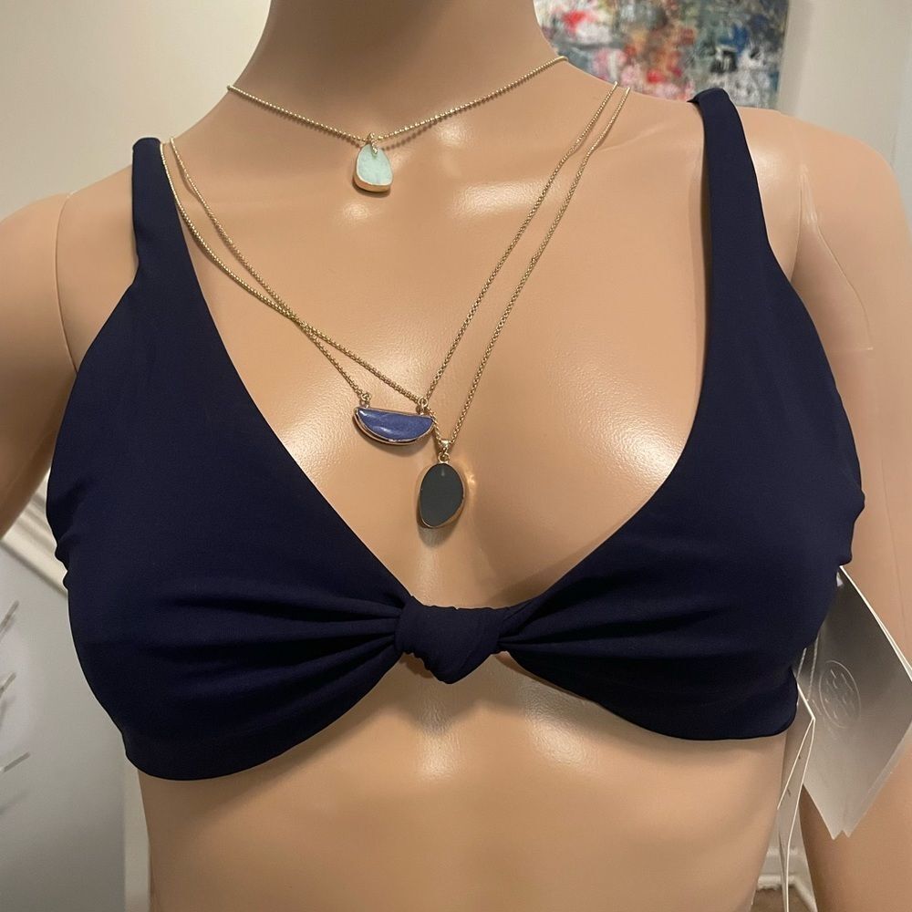 NWT Tory Burch Bikini Top, S